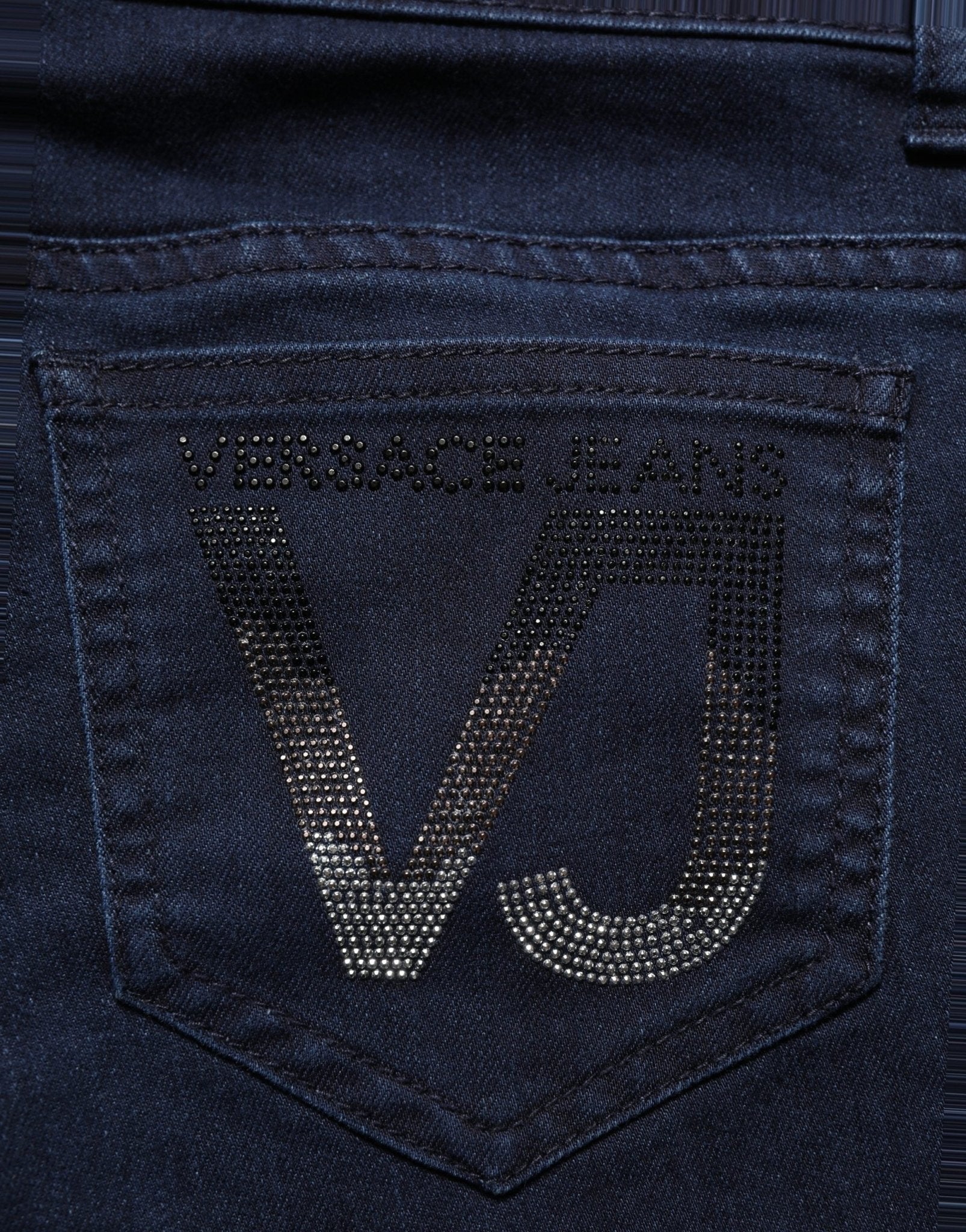 Versace Jeans Couture Blue High Waist Skinny Denim Trouser Jeans - RIMODA