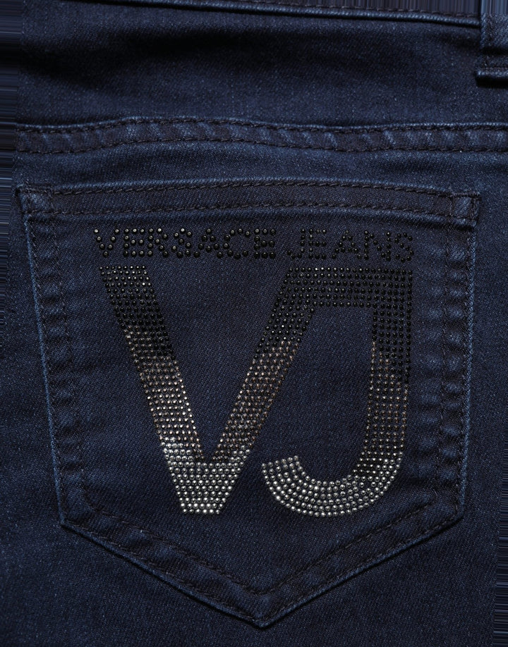 Versace Jeans Couture Blue High Waist Skinny Denim Trouser Jeans - RIMODA