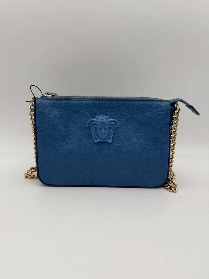 Versace VERSACE LA MEDUSA Leather Shoulder Bag - RIMODA