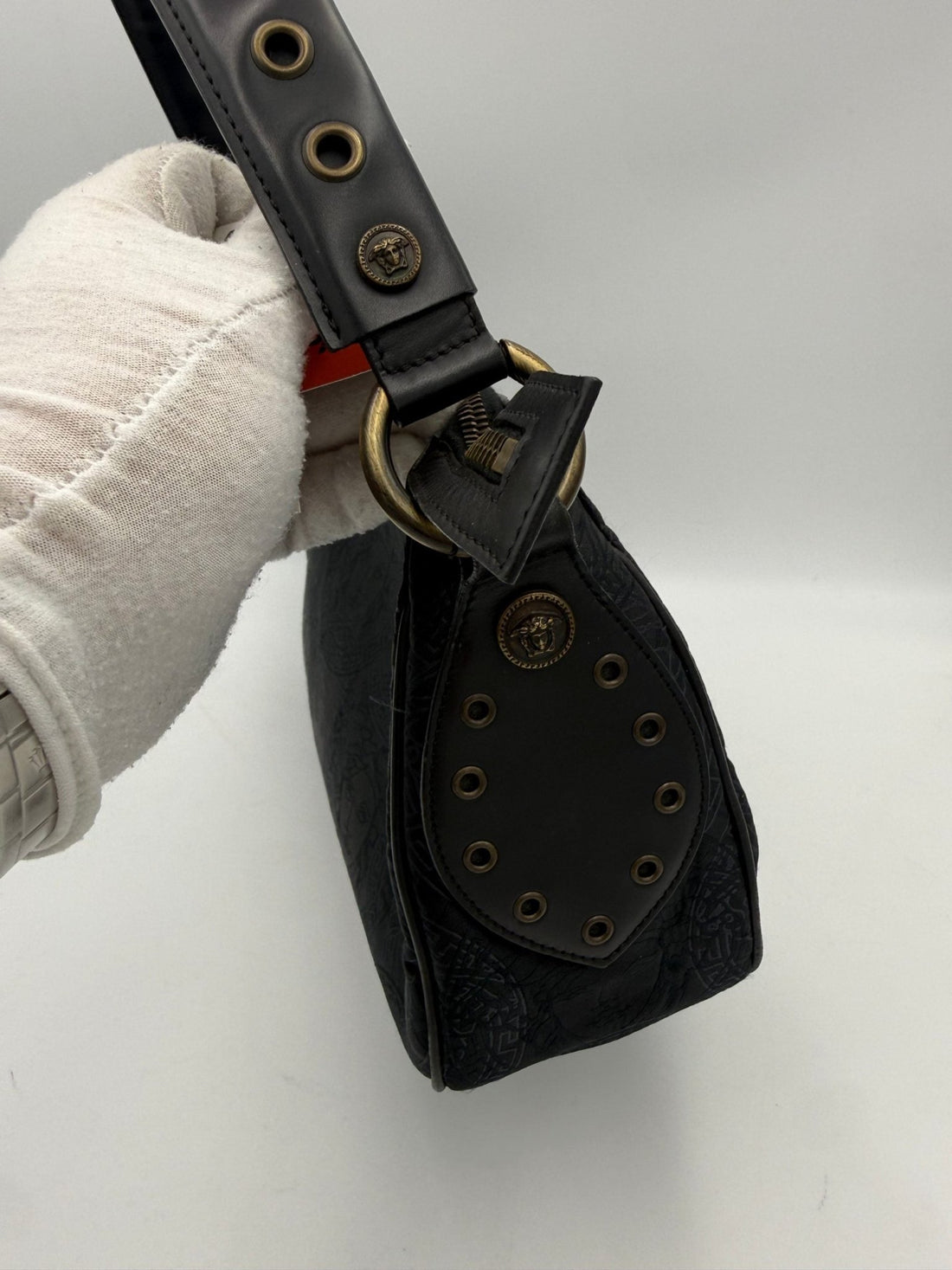 Versace VERSACE Medusa Jacquard Shoulder Bag - RIMODA