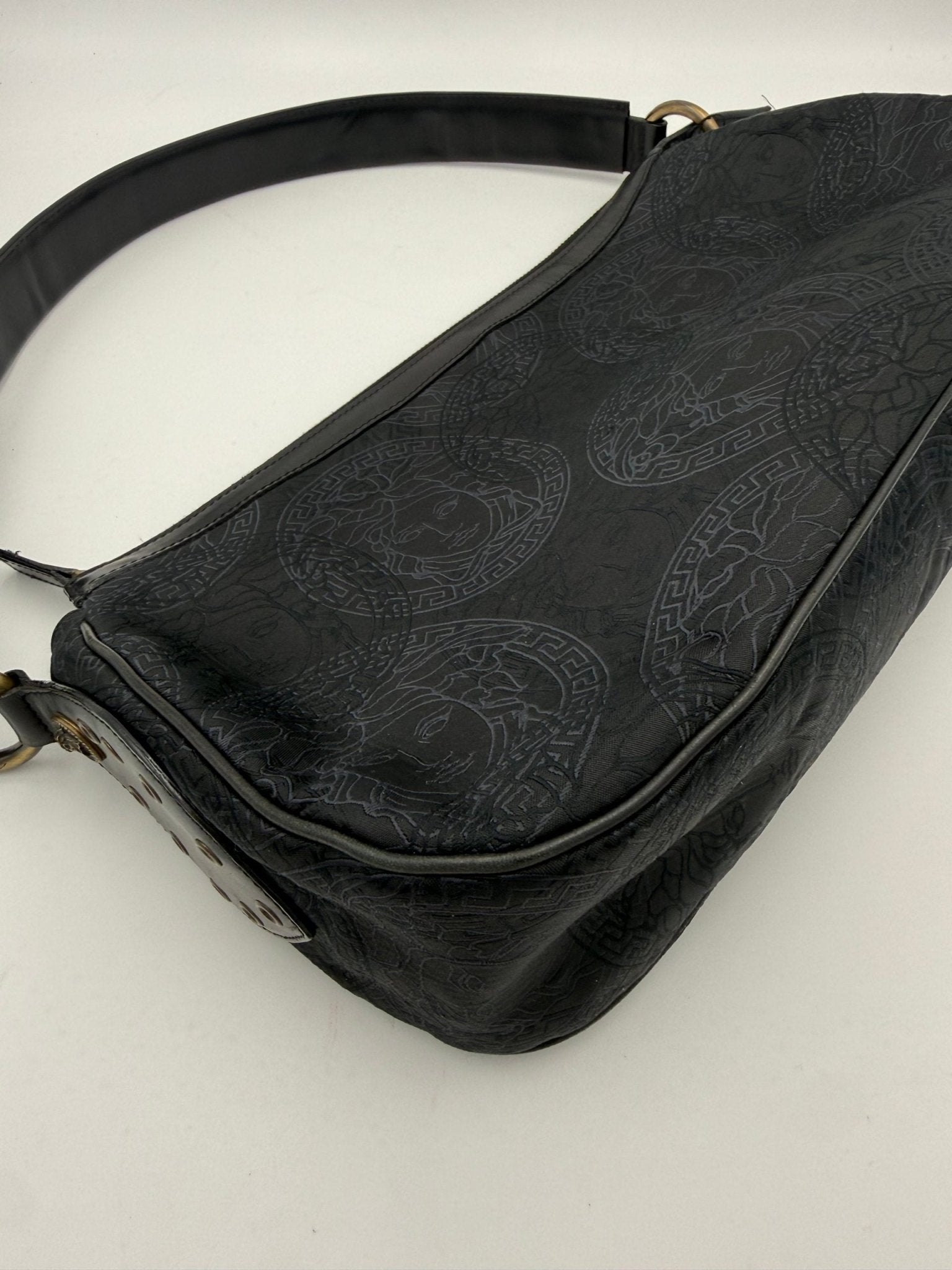 Versace VERSACE Medusa Jacquard Shoulder Bag - RIMODA