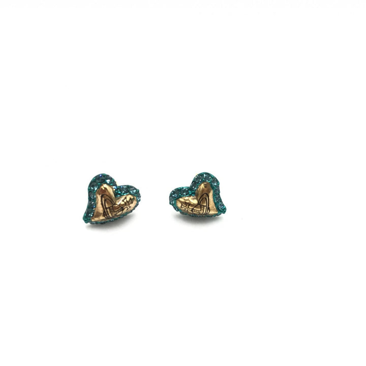 Vivienne Westwood Orb Heart Earrings - RIMODA