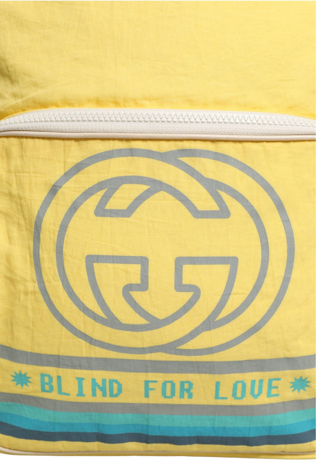 Yellow Nylon Gucci Blind For Love Backpack - RIMODA